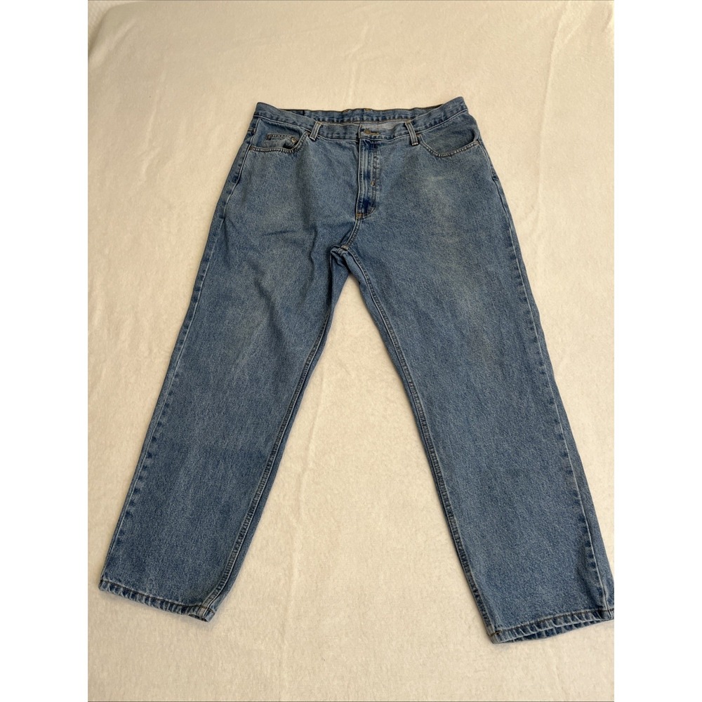 Members Mark Jeans Men's Sz 38x29  Blue VTG 100% Cotton‎
